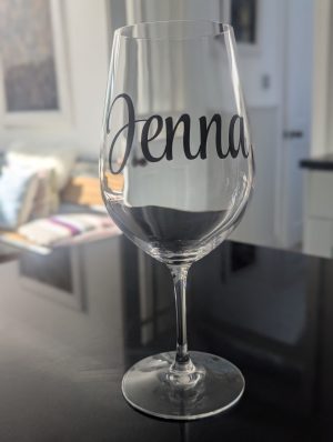 Name Sticker (Personalised 10cm Long)
