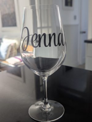 Name Sticker (Personalised 5cm Long)